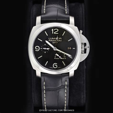 panerai luminor 1950 3 days gmt power reserve automatic 44mm|Panerai Luminor marina 1950 automatic.